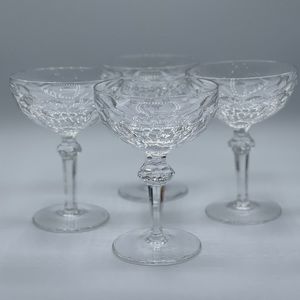 Waterford Crystal Curraghmore Champagne Sherbet Glass Qty 4